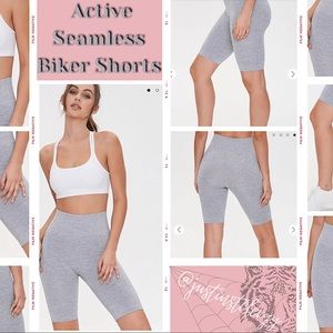 NWT Forever 21 Active Seamless Biker Shorts